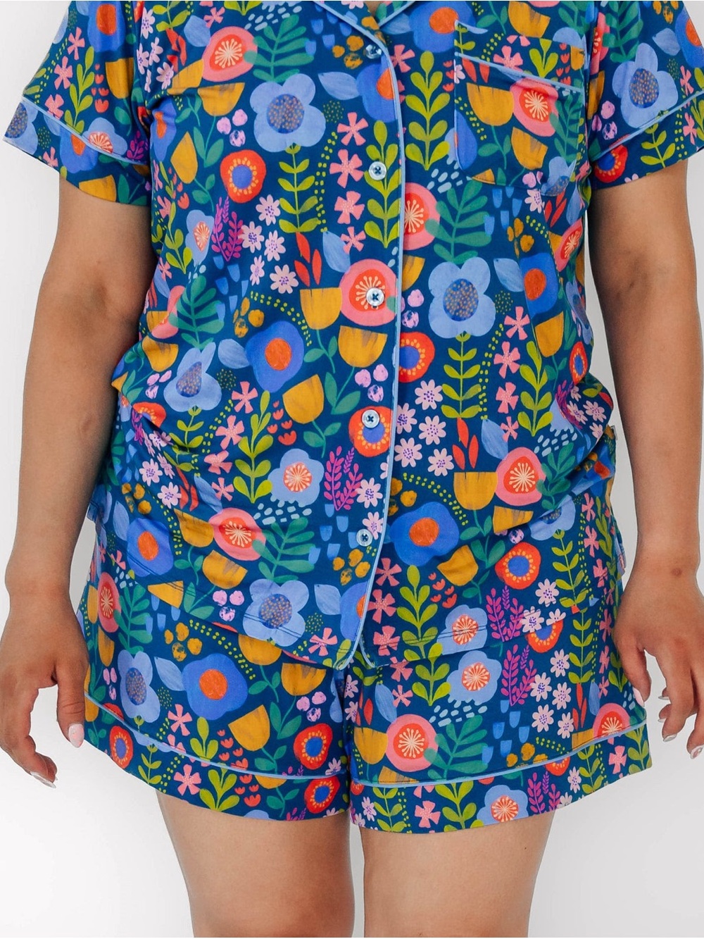 Little Sleepies Folk Floral Women’s Pajama Set